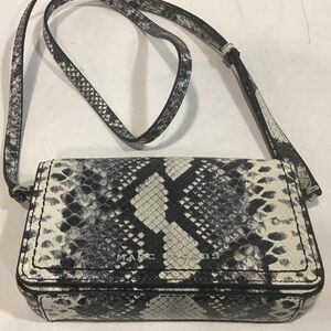 Women’s Marc Jacobs Monochrome Snake Print Crossbody Bag
